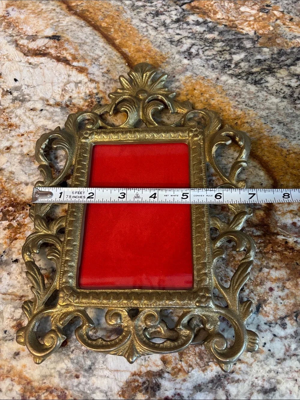Ornate Gold Tabletop Picture Frame -#2